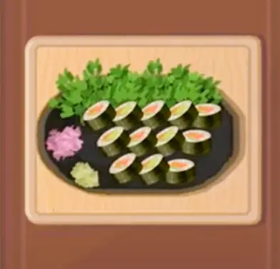 Cookingdom Level 10: Salmon Sushi Walkthrough